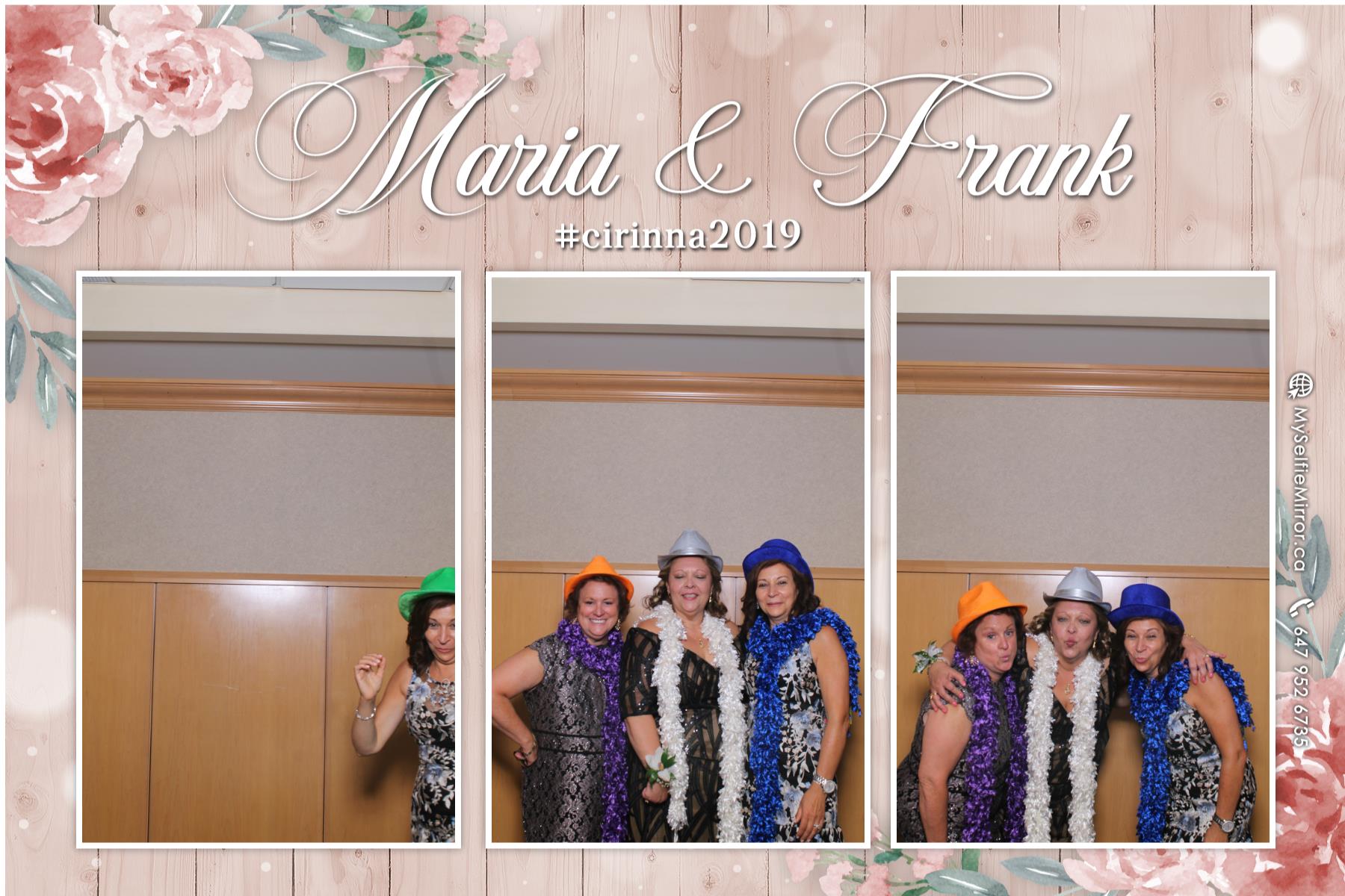 Wedding of Frank and Maria  | View more photos from the event at gallery.myselfiemirror.ca/u/romanmyselfiemirrorca/Wedding-of-Frank-and-Maria